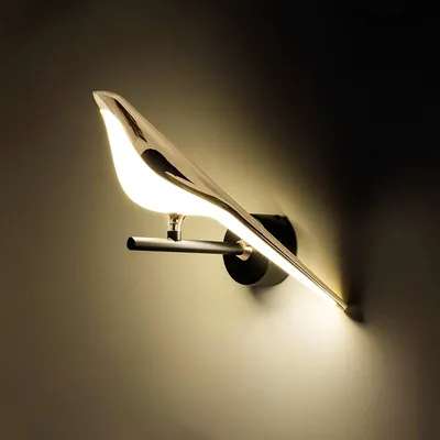 MOOSEE Lampa ścienna BIRD - złoty