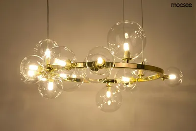 MOOSEE Lampa wisząca ALURE 85 - złoty