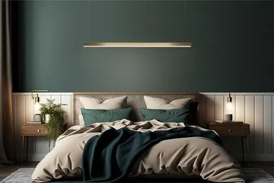 MOOSEE Lampa wisząca LINUS 80 - złoty