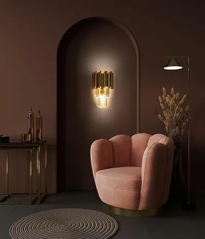 MOOSEE Lampa ścienna IMPERIAL WALL GOLD - złoty