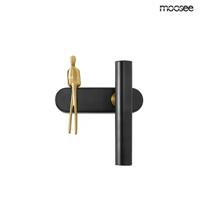 MOOSEE Lampa ścienna BOY TUBE R - czarny
