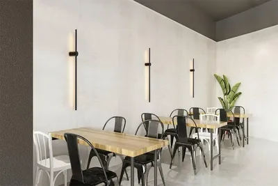 MOOSEE Lampa ścienna OMBRE 100 - czarny