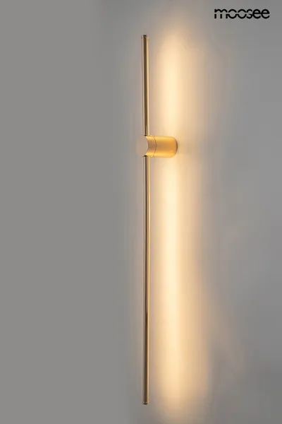MOOSEE Lampa ścienna OMBRE 100 - złoty