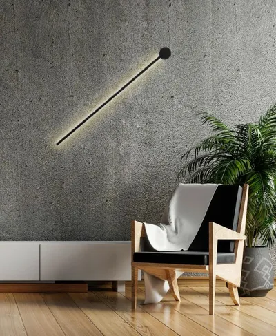 MOOSEE Lampa ścienna OMBRE 60 - czarny