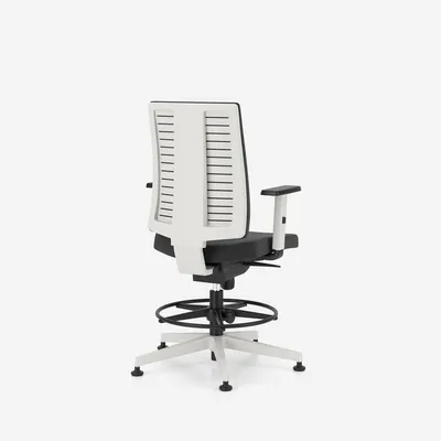 Fotel konferencyjny z podnóżkiem NAVIGO COUNTER UPH INSERT