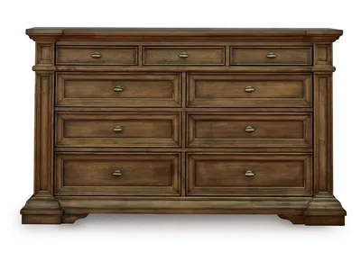 Komoda z szufladami CHANNLEY B949-31 - brązowy