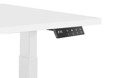 Biurko regulowane elektrycznie ASTRA 160x70 - orzech/szary