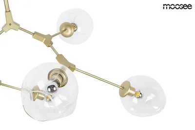 MOOSEE Lampa wisząca SPLIT 6 - złoty
