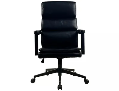 Fotel obrotowy Q-090 ekoskóra - czarny