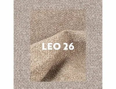 Krzesło obrotowe tapicerowane BALLO Leo - beżowy Leo 26