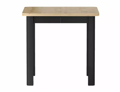 Stół rozkładany OSKAR 80/200x80 - dąb artisan/czarny