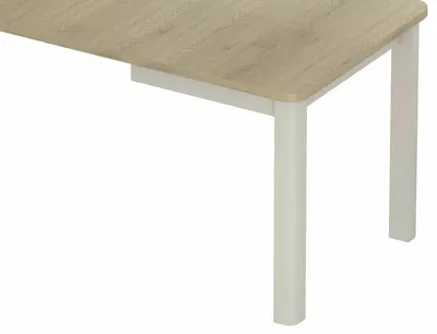 Stół rozkładany OSKAR 80/200x80 - dąb cremona torro/kaszmir