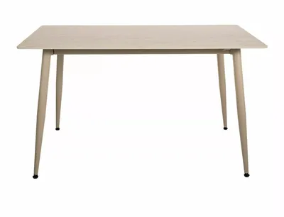 Stół RION 130x70 - beż mat/kaszmir