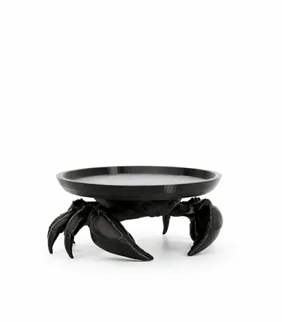 Taca dekoracyjna SHP CRAB - czarny