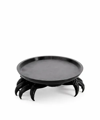 Taca dekoracyjna SHP CRAB - czarny