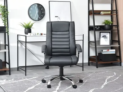 Fotel gabinetowy DRAG - czarny