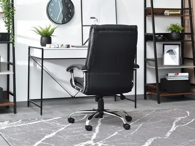 Fotel gabinetowy DRAG - czarny