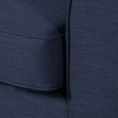 Sofa nowoczesna 2-osobowa LILY - niebieski