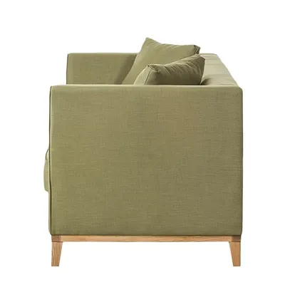 Sofa nowoczesna 2-osobowa LILY - zielony