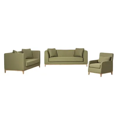Sofa nowoczesna 2-osobowa LILY - zielony