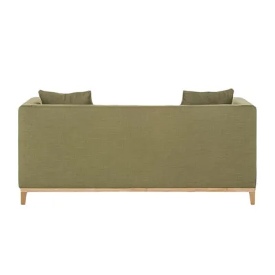 Sofa nowoczesna 2-osobowa LILY - zielony