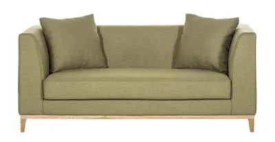 Sofa nowoczesna 2-osobowa LILY - zielony