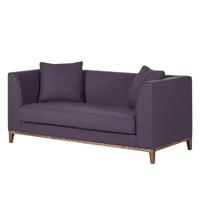 Sofa nowoczesna 2-osobowa LILY - fioletowy