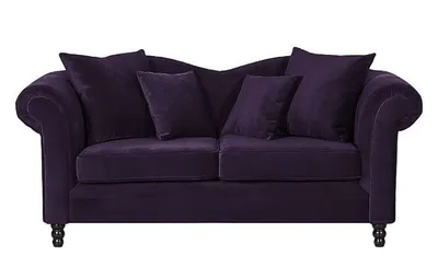 Sofa 2-osobowa GRYF - fioletowy