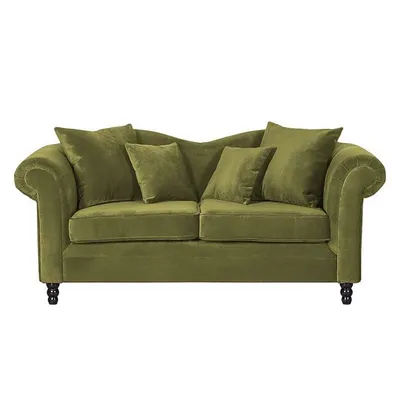 Sofa 2-osobowa GRYF - oliwkowy