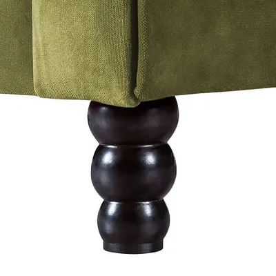 Sofa 2-osobowa GRYF - oliwkowy