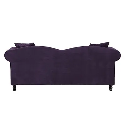Sofa 3-osobowa GRYF - fioletowy