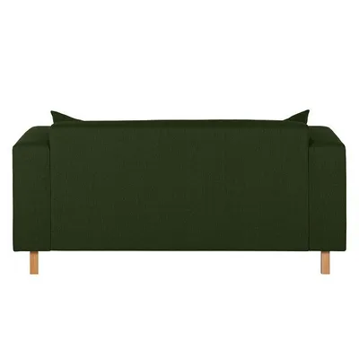 Sofa 2-osobowa SAMPRAS - ciemny zielony