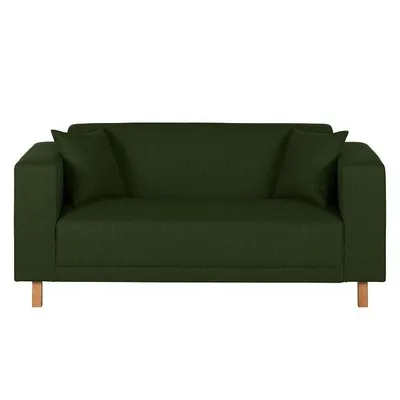 Sofa 2-osobowa SAMPRAS - ciemny zielony