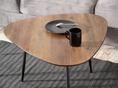Zestaw 2 stolików kawowych ROSIN XL+S - orzech
