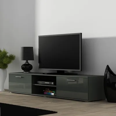 Szafka RTV SIMPLE 180 - szary