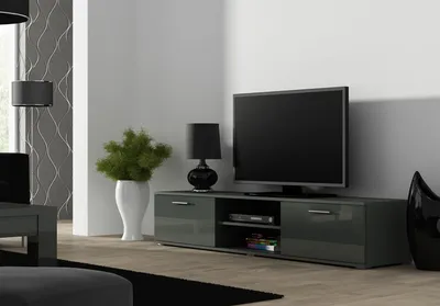 Szafka RTV SIMPLE 180 - szary