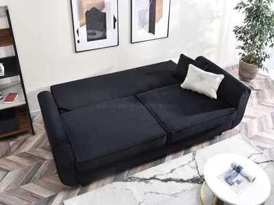 Sofa rozkładana BLINK - czarny