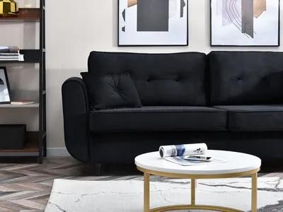 Sofa rozkładana BLINK - czarny
