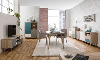 Komoda z sześcioma szufladami CUBA 6S