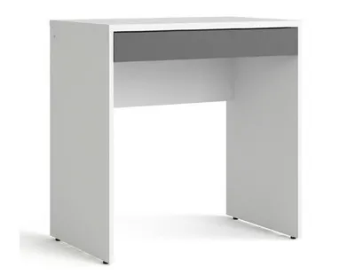 Biurko FUNCTION PLUS - biały/szary