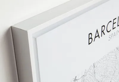Plakat BARCELONA 50x70 - mapa