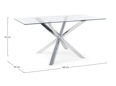 Stół MAY 160x90 - stal