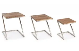 Zestaw 3 stolików OSBERT