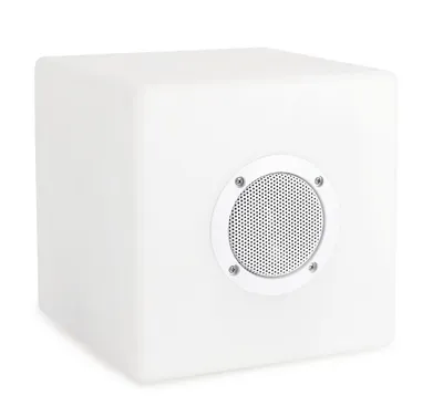 Lampa LED CUBE 20x20 z głośnikiem