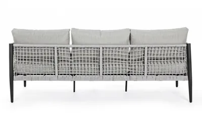 Sofa 3-osobowa CALYPSO - czarny