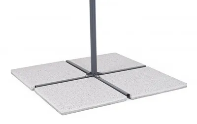 Podstawa do parasola WHITE 50x50