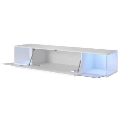 Szafka wisząca RTV CLOUDS 160 cm - biały