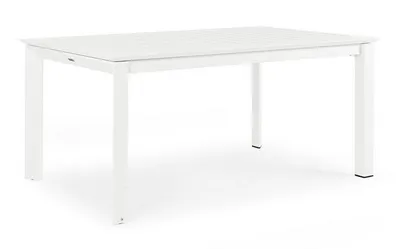 Stół rozkładany KONNOR WHITE 160-240x100