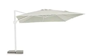 Parasol do ogrodu EDEN WHITE 4x4