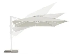Parasol do ogrodu EDEN WHITE 4x4